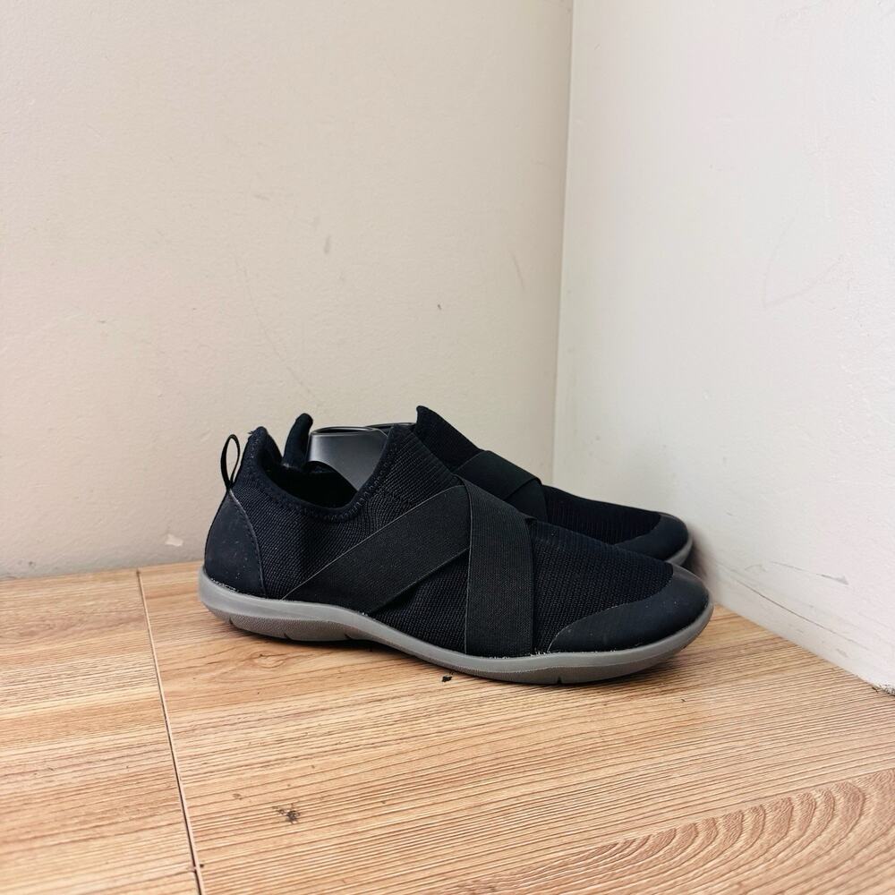 Crocs Swiftwater Cross-Strap Static shoes in black Womens Size 8 - Picture 5 of 11